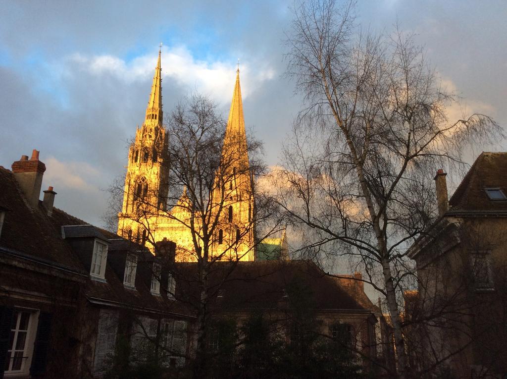 Le Jardin Cathedrale Acomodação com café da manhã Chartres Exterior foto